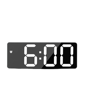 Reloj Despertador LED Multifuncional con Fuente Grande, Inteligente, Electrónico, de Mesa, con Batería y Enchufe, Doble Uso, Venta al Por Mayor - Product Image 4