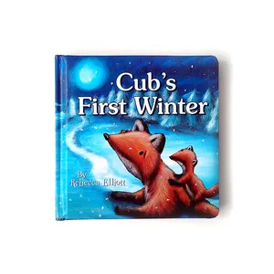 cub's first winter stories hardcover book best christmas gift for kids board book customized children book for baby