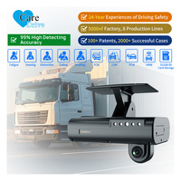 Enregistreur vidéo Dahcam AI AlwayCare pour voitures, 2 canaux, H.264/H.265, vision nocturne et surveillance vidéo en temps réel avec interphone vocal