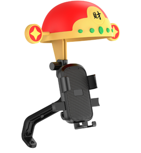 Consegna Rider ombrello per moto porta cellulare, <span class=keywords><strong>dio</strong></span> della ricchezza cappello di supporto per telefono cellulare, porta telefono per moto - Product Image 1