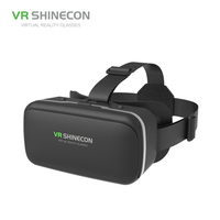VR SHINECON OEM Service lunettes de réalité virtuelle 3D FOV 110 degrés lunettes VR avec bouton d'action