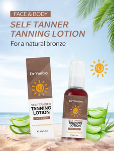 Lozione Autoabbronzante per Viso e Corpo, Lozione <span class=keywords><strong>Abbronzante</strong></span> per Pelle Marrone - Product Image 4