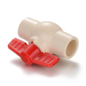 Vanne à boisseau sphérique compacte ASTM D2846 <span class=keywords><strong>CPVC</strong></span> Vanne en plastique disponible pour eau chaude - Product Image 3
