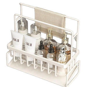 Support de rangement pour comptoir de cuisine L13, support pliable en maille pour éponge et chiffon à vaisselle, forme carrée - Product Image 2