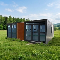 Maison conteneur extensible de haute qualité, nouvelle conception, 40 pieds, construction rapide, structure en acier