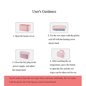 Distributeur électrique pour lingettes chauffantes, avec port Usb, pour bébé, tient chaud, moderne, 1 pièce - Product Image 4