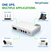 Mini UPS DC 16000mAh 18W/36W avec POE 15V/24V pour routeur, CCTV, modem et systèmes de sécurité