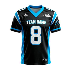 Camiseta de Fútbol Americano Clásica Personalizada Ruiwo, Malla Transpirable, Impresión Digital, 100% Poliéster, Secado Rápido, Unisex, Adulto, Fútbol Callejero - Product Image 1