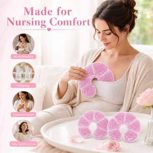 Almohadillas de Gel Reutilizables para Senos, Frías y Calientes, para el Cuidado de la <span class=keywords><strong>Lactancia</strong></span>, Comodidad en la <span class=keywords><strong>Lactancia</strong></span>, Cuidado Posparto, Cuidado en el Hogar para Madres Lactantes - Product Image 4