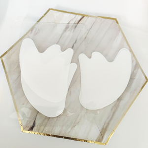Mascarilla Facial de <span class=keywords><strong>Biogel</strong></span> Semicircular con Hidrogel para Hidratación Profunda, Tratamiento Personalizado, Parche para Líneas de Expresión - Product Image 2