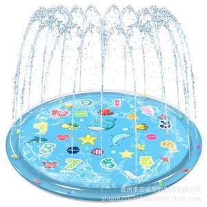 แผ่นรองพ่นน้ำเป่าลมขนาด 170 ซม. ทำจาก PVC ของเล่นน้ำสำหรับใช้ในบ้าน - Product Image 4
