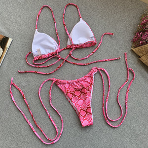 YWCS-8882 <span class=keywords><strong>Maillot</strong></span> <span class=keywords><strong>de</strong></span> <span class=keywords><strong>bain</strong></span> bikini pour femme, imprimé serpent, sexy, brésilien, vêtements <span class=keywords><strong>de</strong></span> plage, string, ensemble <span class=keywords><strong>de</strong></span> bikini, <span class=keywords><strong>maillot</strong></span> <span class=keywords><strong>de</strong></span> <span class=keywords><strong>bain</strong></span> - Product Image 3