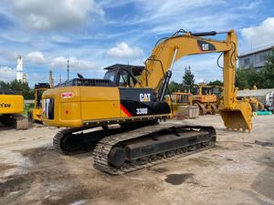 รถขุดตีนตะขาบไฮดรอลิคใช้รถขุด30ตันสภาพการทำงานที่สมบูรณ์แบบพร้อมเครื่องยนต์ดั้งเดิม330D - Product Image 2