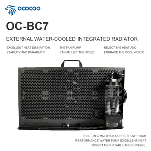 ระบบระบายความร้อนด้วยน้ำทองแดง OC-BC7-27 มม. สำหรับ CPU ฮีทซิงค์ระบายความร้อนด้วยน้ำสำหรับแล็ปท็อป คอมพิวเตอร์ เครื่องทำความเย็นแบบน้ำ - Product Image 3