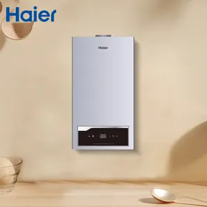 Haier penjual terlaris ketel Gas 24/28/36kw kustom untuk pemanas pusat ketel air panas Gas rumah