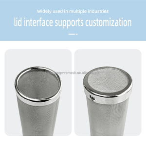 Tùy chỉnh Lọc Cartridge lọc nước lọc dầu 304 316 dây thép không gỉ lưới phần tử Lọc - Product Image 4