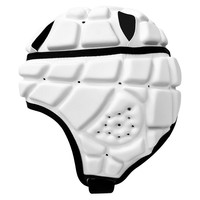 ANTMAX personalizado blanco 7v7 bandera fútbol casco suave fútbol casco Scrum gorra para jugadores de Rugby cabeza y protección para los oídos