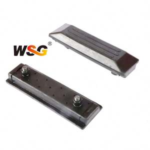 สลักเกลียวโพลียูรีเทนขนาด450มม. 230มม. 300มม. 400มม. 500มม. แผ่นยางสำหรับรถขุดแผ่นยางสำหรับ Pc35 - Product Image 1