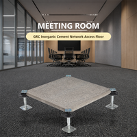 Système de panneaux de plancher surélevé en ciment GRC, garantie de 3 ans, pour immeubles de bureaux de première classe, tours intelligentes, projets commerciaux