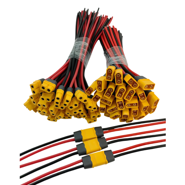XT60H-F plug male and female extension cable drone model line lithium battery power cable charging cable 16AWG silicone