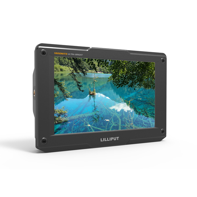 LILLIPUT 7 Inch 1800nit sunlight Visible High Bright Field Monitor with 4K HDMI on Camera Monitor for Outdoor Video Filmmaking