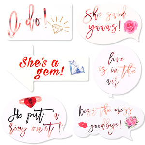 อุปกรณ์ถ่ายรูปงานแต่งงานสำหรับเจ้าสาว DAMAI อุปกรณ์ถ่ายรูปงานปาร์ตี้สละโสด อุปกรณ์ถ่ายรูปวันวาเลนไทน์สำหรับสาวๆ อุปกรณ์ถ่ายรูปกระดาษสำหรับบูธถ่ายรูป - Product Image 3