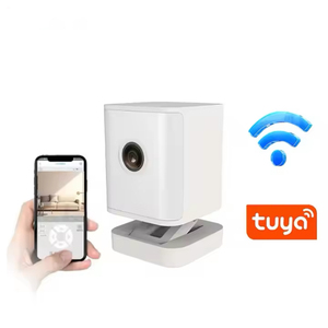 Tuya Smart Life APP Smart 4MP WiFi Pequeño 2K PTZ Batería inalámbrica Camearas Cámara de seguridad de Audio bidireccional - Product Image 1