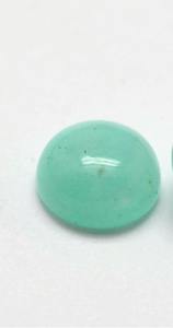Cabochons d'amazonite précieuse de qualité supérieure 100% Amazonite naturelle ronde dos plat pierres précieuses en vrac pour la fabrication de bijoux utilisation OEM en vrac - Product Image 2
