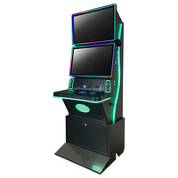 Mesin Game Koin 2026 Desain Baru Layar Ganda 27" Kabinet Logam Multi Game Dengan Papan Permainan Keterampilan Unggulan