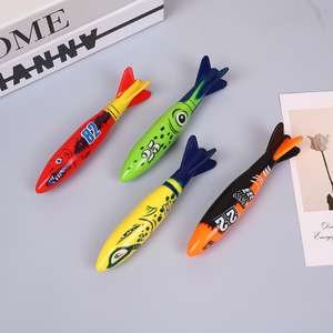 Ensemble <span class=keywords><strong>de</strong></span> jouets aquatiques best-seller pour enfants : anneaux et bâtons <span class=keywords><strong>de</strong></span> plongée en plastique, algues et gemmes pour l'entraînement en piscine et les jeux aquatiques - Product Image 1