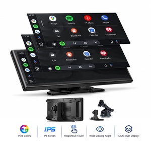 Monitor Portátil para Auto con Pantalla Táctil Incell de 10.26 Pulgadas, Compatible con Cámara de Reversa para un Estacionamiento Más Seguro, Plug & Play, Pantalla Android Auto - Product Image 1