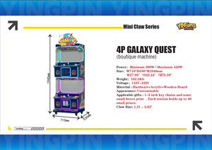 Distributore Automatico di Giocattoli per Bambini a Moneta, Macchina per Regali in Metallo e Plastica con Interfaccia in Inglese, Garanzia di 1 Anno - Product Image 4