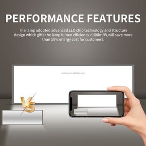 Panneau lumineux à intensité variable sans scintillement d'usine Zhongshan 40W Panneau lumineux à éclairage latéral avec capteur de mouvement pour pilote <span class=keywords><strong>Philips</strong></span> - Product Image 5