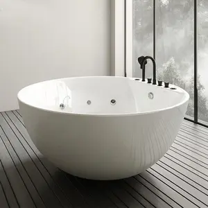 ICEGALAX vendita calda Sexy vasca da massaggio giapponese Smart vasche da bagno e docce di lusso all'aperto piscina idromassaggio idromassaggio