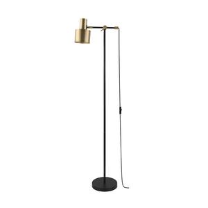 <b>Gold</b> <b>floor</b> <b>lamp</b> 1xe27, elegant and modern design, ideal for lighting spaces and decorating living rooms or bedrooms. - Product Image 3