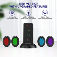 Dispositif de localisation audio RF portable, mini chercheur de clés pour portefeuille, bagages, objets de valeur, petits objets avec télécommande