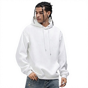 เสื้อฮู้ดดี้ผู้ชายผ้าหนา 300gsm แบบสวมหัว ทรงหลวม ไม่บุซับใน เหมาะสำหรับฤดูใบไม้ร่วง - Product Image 3