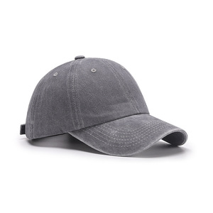2025 nuovo Design a buon mercato all'ingrosso berretto sportivo Vintage di alta qualità personalizzato in bianco cappelli da Baseball lavati in difficoltà - Product Image 5