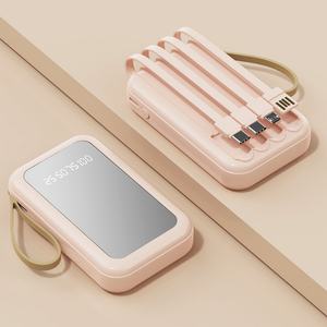 Baterías Externas Multifuncionales Universales Populares de 6000 mAh y 10000 mAh con Cable Integrado y Luz LED, Personalizables, 5 W - Product Image 2