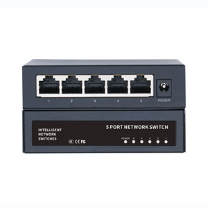 Commutateur Ethernet Gigabit Yunvo 5/8/10/16/12 ports, boîtier en plastique/fer, commutateur réseau 100M pour caméra IP - Product Image 2