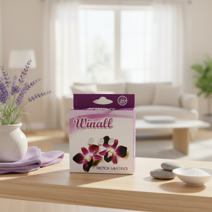 Winall - Dispensador de Ambientador Sólido Ecológico con Aroma a Lavanda, Eliminador de Olores, Desodorizante, Polvo Antipolillas, 80%+ de Ingrediente Activo - Product Image 3
