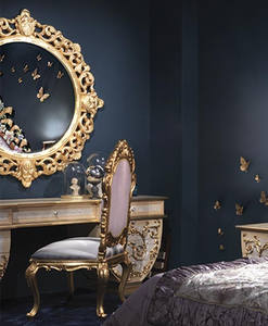 <span class=keywords><strong>Espejo</strong></span> <span class=keywords><strong>de</strong></span> tocador antiguo estilo inglés, clásico, aristocrático, estilo princesa, juego <span class=keywords><strong>de</strong></span> mesa y silla <span class=keywords><strong>de</strong></span> tocador, tallado a mano, tocador <span class=keywords><strong>de</strong></span> maquillaje con <span class=keywords><strong>espejo</strong></span> <span class=keywords><strong>de</strong></span> cristal - Product Image 4