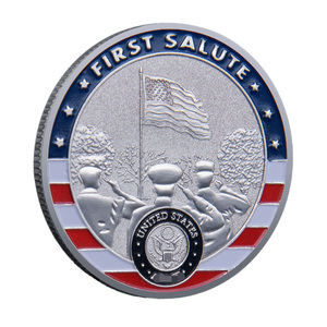 Moneta Commemorativa in Metallo Intagliato su Due Lati, Tema '<span class=keywords><strong>Giuramento</strong></span> di Ufficio', Moneta Souvenir da Collezione 'Prima Saluto' - Product Image 5