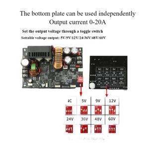 Module d'alimentation CC à tension et courant constants XY6020L 20A 1200W, abaisseur de tension réglable WIFI - Product Image 2