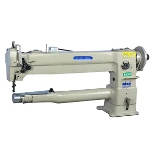 Long Arm Single Needle Heavy Duty Compound Feed Industrial Sewing Machine