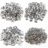 En gros, Outils de fixation pour bâches, filets pare-soleil, tonnelles de jardin, écrans anti-pluie, avec œillets métalliques, boucles ovales et boutons de torsion