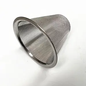 Usato per il caffè teiere di caffè birrai di acciaio inossidabile cestello teiera maglia di ricambio filtro maglia teiera teiera filtri filtro