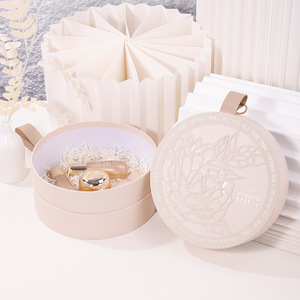 Round/square Shape Gift Box Red <strong>Flower</strong> Round Cylinder Wedding Candy <strong>Sweets</strong> Favor Gift Box for Wedding Valentines Day Gift Box - Product Image 6