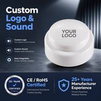 Nouvelle Lampe de Chevet Portable 2026 à Bouton Sonore, Veilleuse Dimmable et Alarme Stroboscopique pour Ambiance de Fête et Festival, Alimentée par Batterie