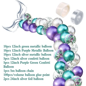 12 pollici Metallic All'ingrosso Partito City Palloncino Arco Della Sirena Decor Strip Fai Da Te Arco Palloncino - Product Image 4